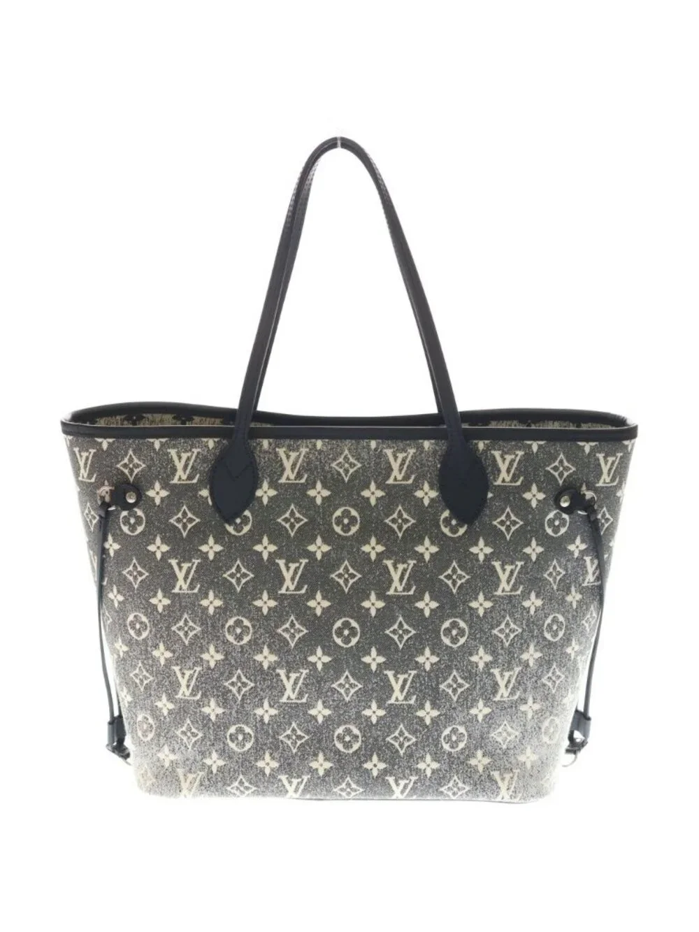 Louis Vuitton Monogram Neverfull MM Tote Gray